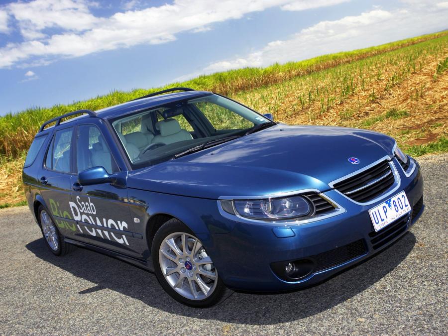  Saab 9-5 BioPower SportCombi 2008 года  (фото 5 из 16)